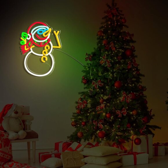 Christmas in July Neon Sign Led Candy Dimmable Light Up Sign for Party Kids - Picture 4 of 6